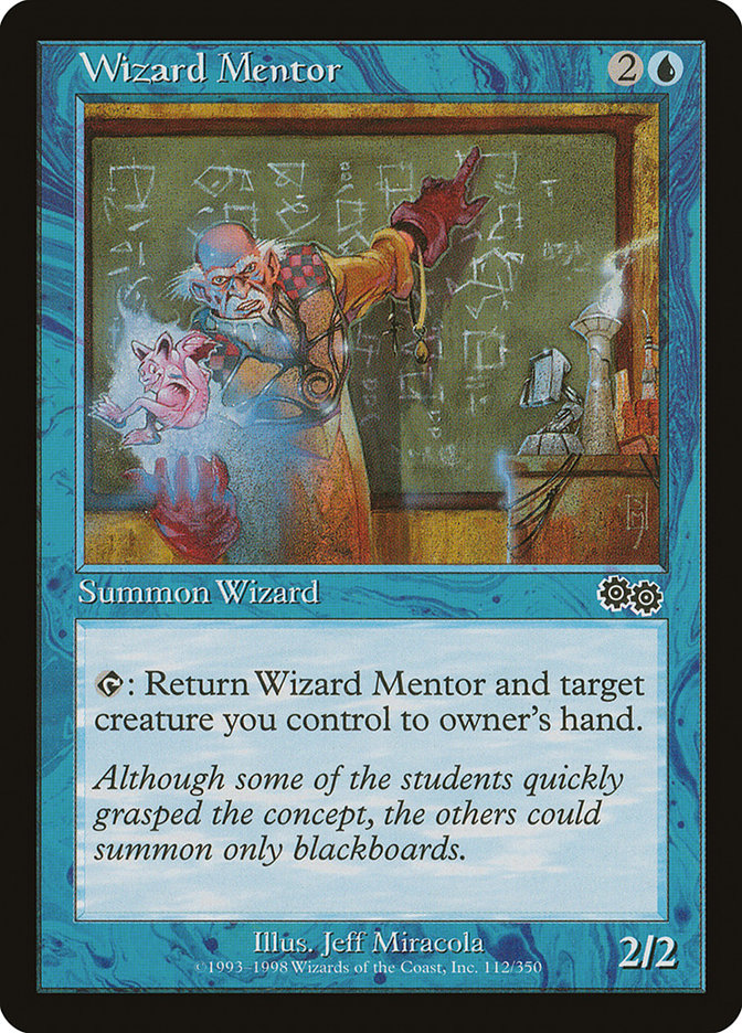 Wizard Mentor (112) [Urza's Saga] | Odin's Place