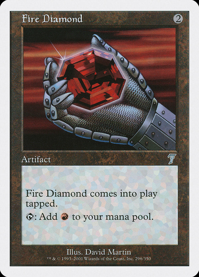 Fire Diamond (296) [Seventh Edition] | Odin's Place