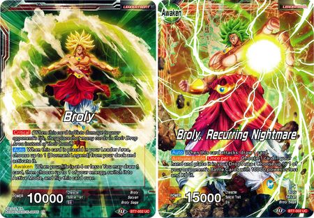 Broly // Broly, Recurring Nightmare (BT7-002) [Assault of the Saiyans] | Odin's Place