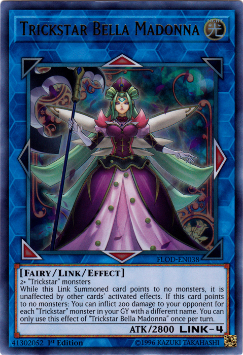Trickstar Bella Madonna [FLOD-EN038] Ultra Rare | Odin's Place