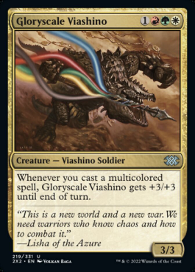 Gloryscale Viashino [Double Masters 2022] | Odin's Place