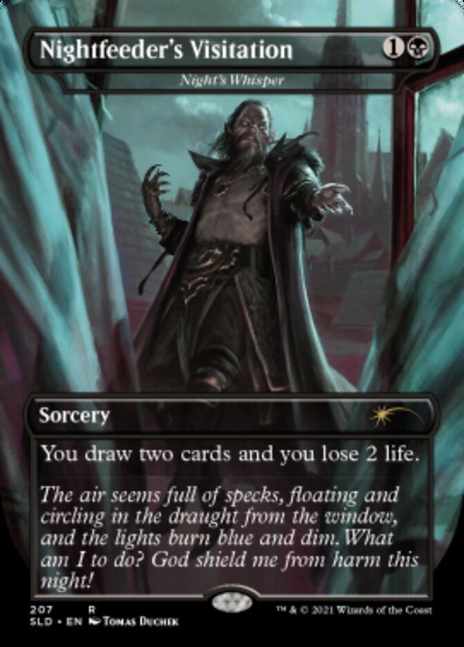 Night's Whisper - Nightfeeder's Visitation [Secret Lair Drop Series] | Odin's Place