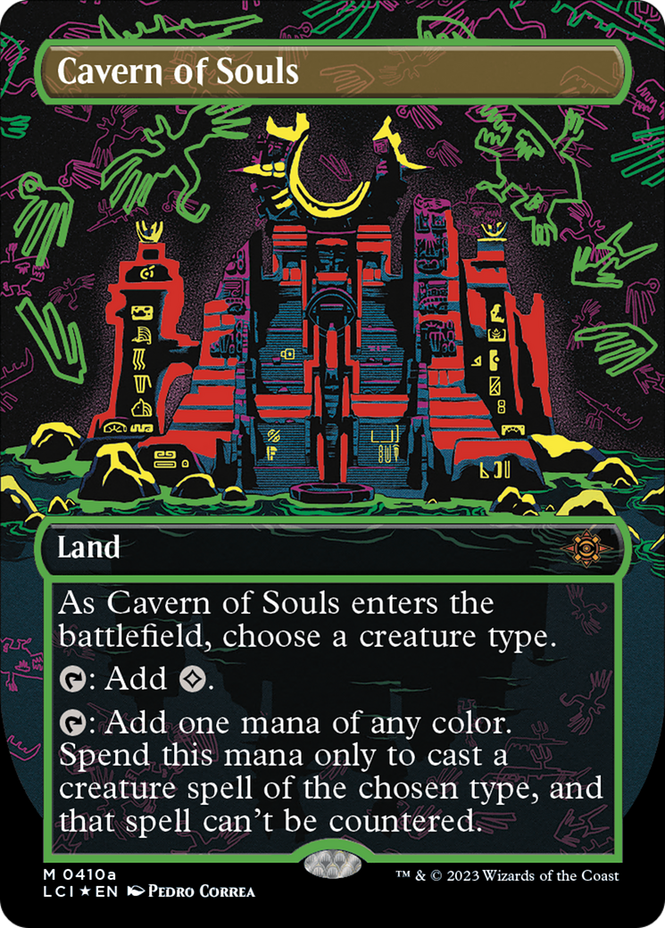 Cavern of Souls (0410a) (Borderless) [The Lost Caverns of Ixalan] | Odin's Place