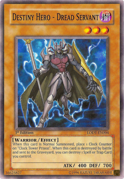Destiny Hero - Dread Servant [LODT-EN004] Common | Odin's Place