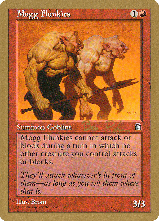 Mogg Flunkies (Ben Rubin) [World Championship Decks 1998] | Odin's Place