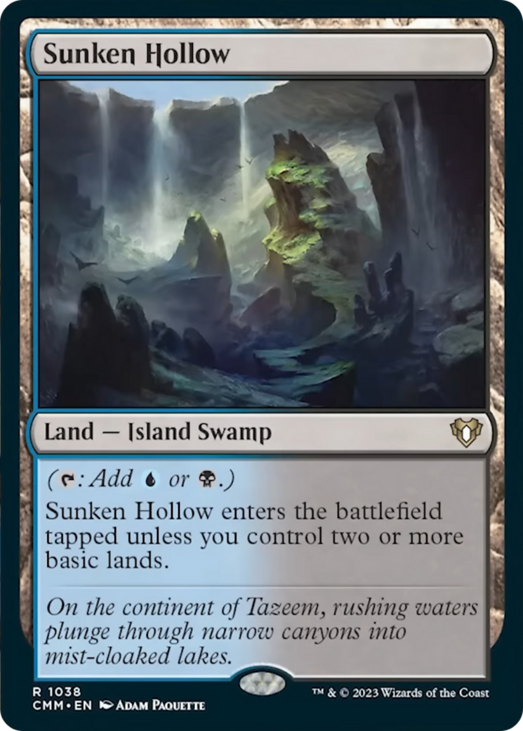Sunken Hollow [Commander Masters] | Odin's Place
