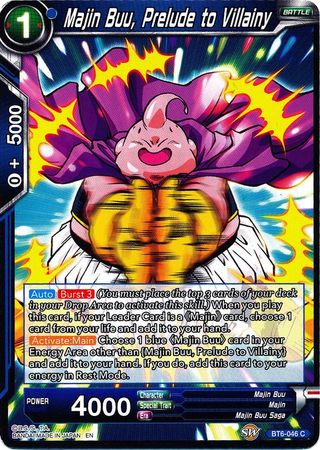 Majin Buu, Prelude to Villainy (BT6-046) [Destroyer Kings] | Odin's Place
