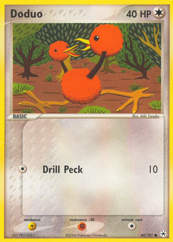 Doduo (60/101) [EX: Hidden Legends] | Odin's Place
