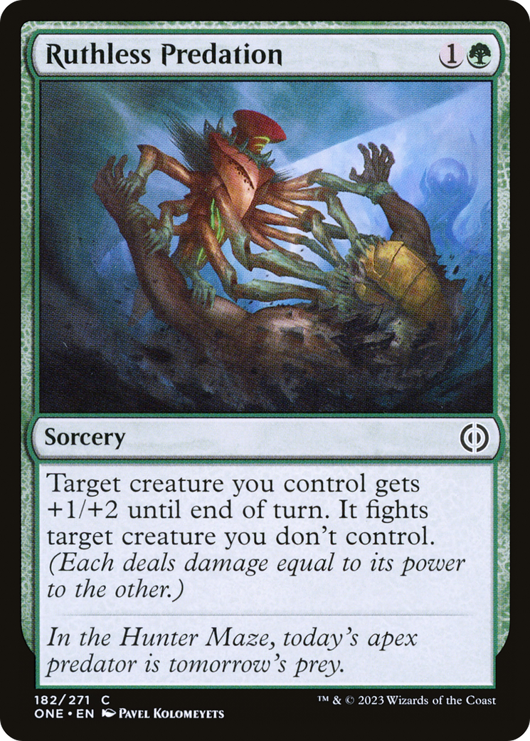 Ruthless Predation [Phyrexia: All Will Be One] | Odin's Place