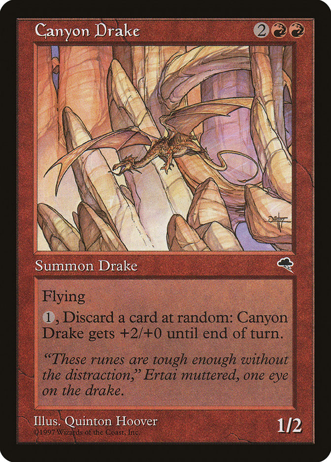 Canyon Drake (166) [Tempest] | Odin's Place