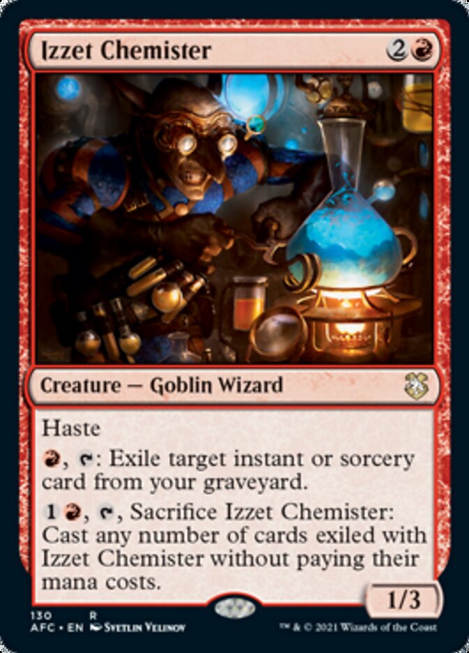 Izzet Chemister [Dungeons & Dragons: Adventures in the Forgotten Realms Commander] | Odin's Place