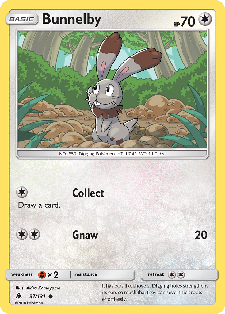 Bunnelby (97/131) [Sun & Moon: Forbidden Light] | Odin's Place