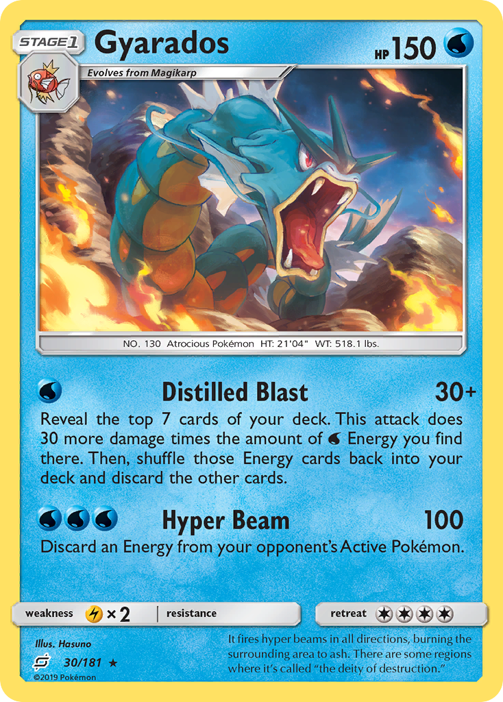 Gyarados (30/181) [Sun & Moon: Team Up] | Odin's Place