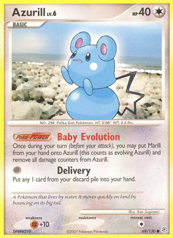 Azurill (69/130) [Diamond & Pearl: Base Set] | Odin's Place