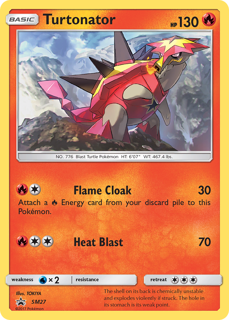 Turtonator (SM27) [Sun & Moon: Black Star Promos] | Odin's Place