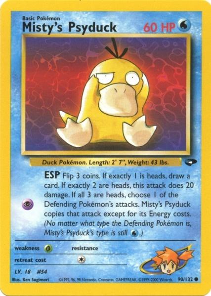 Misty's Psyduck (90/132) [Gym Challenge Unlimited] | Odin's Place