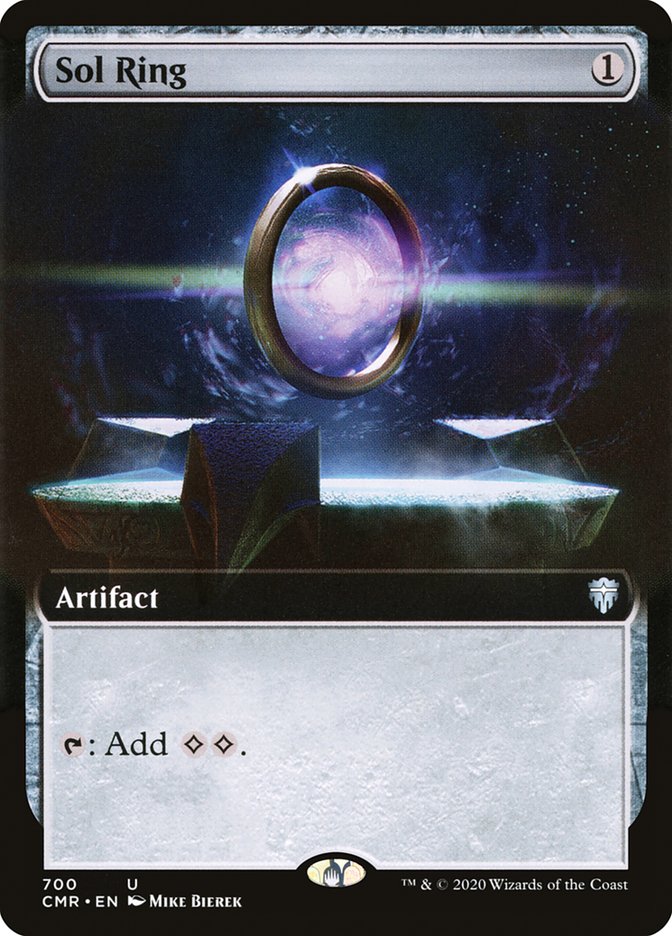 Sol Ring (Extended Art) [Commander Legends] | Odin's Place