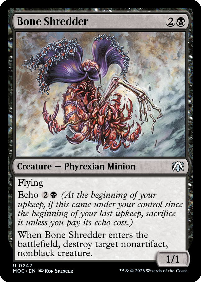 Bone Shredder [March of the Machine Commander] | Odin's Place