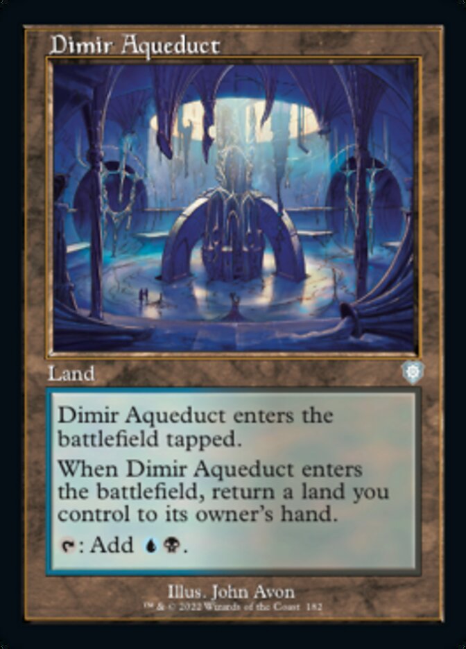 Dimir Aqueduct (Retro) [The Brothers' War Commander] | Odin's Place