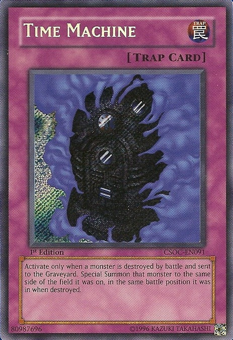 Time Machine [CSOC-EN091] Secret Rare | Odin's Place