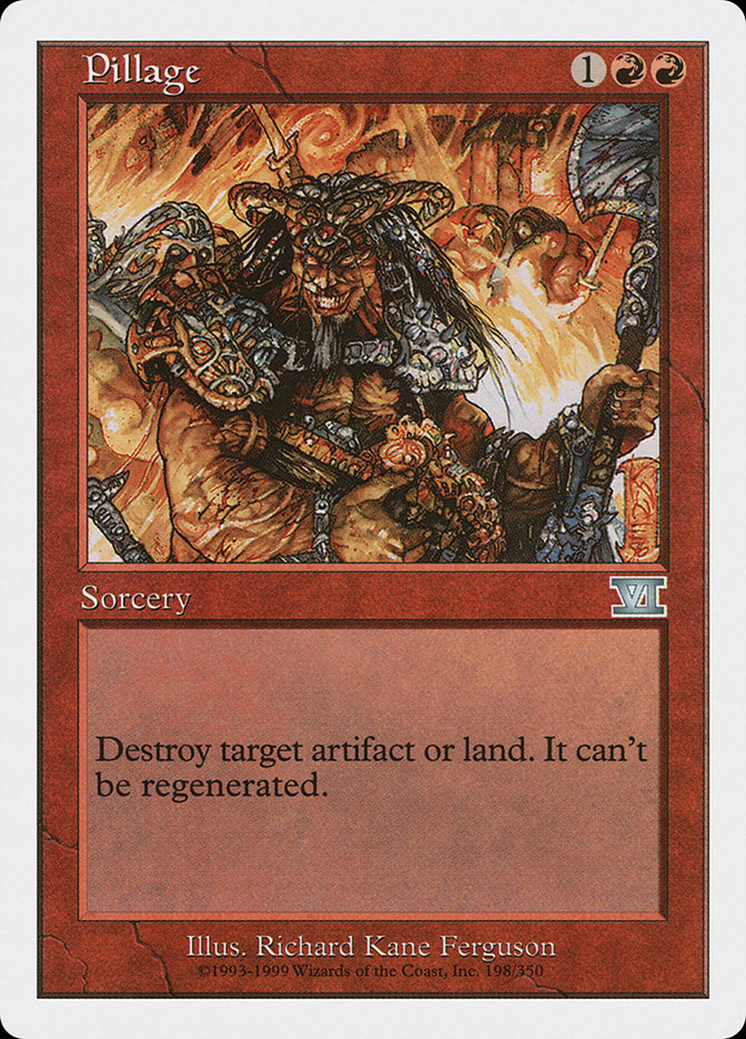 Pillage (198) [Classic Sixth Edition] | Odin's Place
