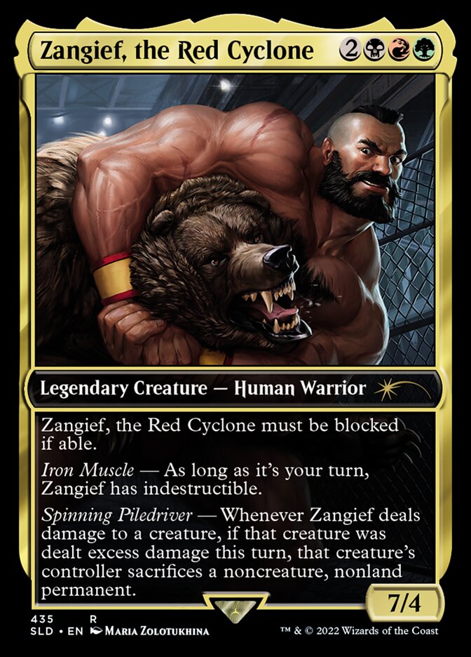 Zangief, the Red Cyclone [Secret Lair Drop Series] | Odin's Place