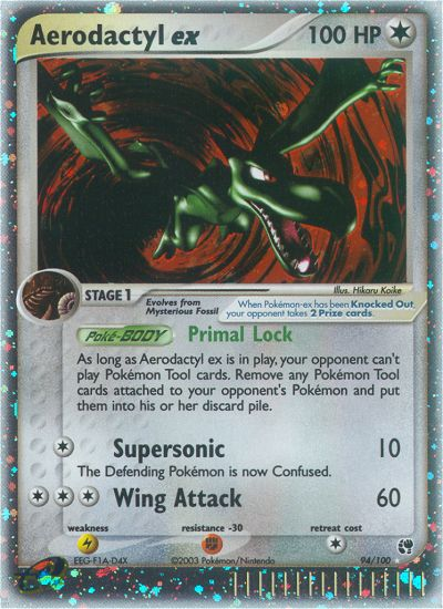 Aerodactyl ex (94/100) [EX: Sandstorm] | Odin's Place