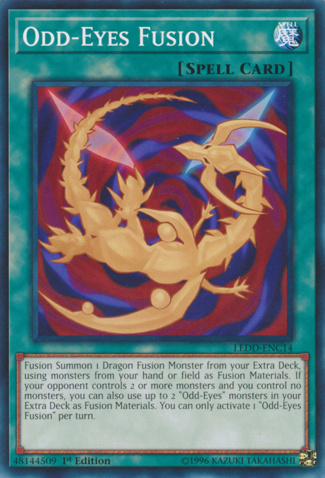 Odd-Eyes Fusion [LEDD-ENC14] Common | Odin's Place