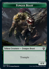 Demon // Fungus Beast Double-Sided Token [Commander 2021 Tokens] | Odin's Place