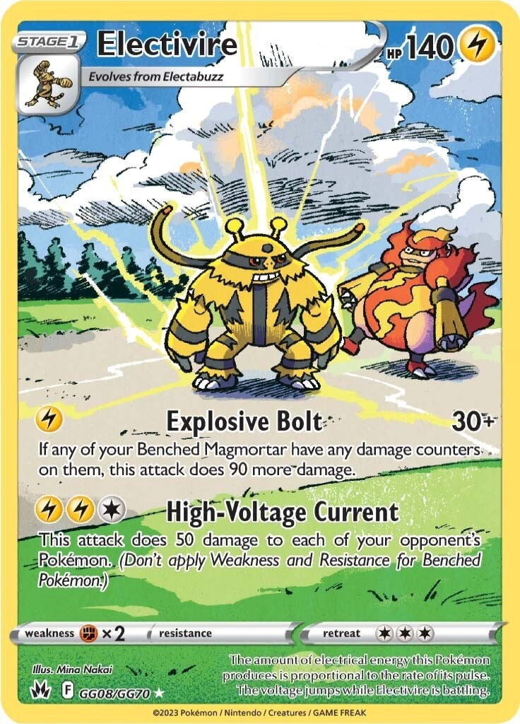 Electivire (GG08/GG70) [Sword & Shield: Crown Zenith] | Odin's Place