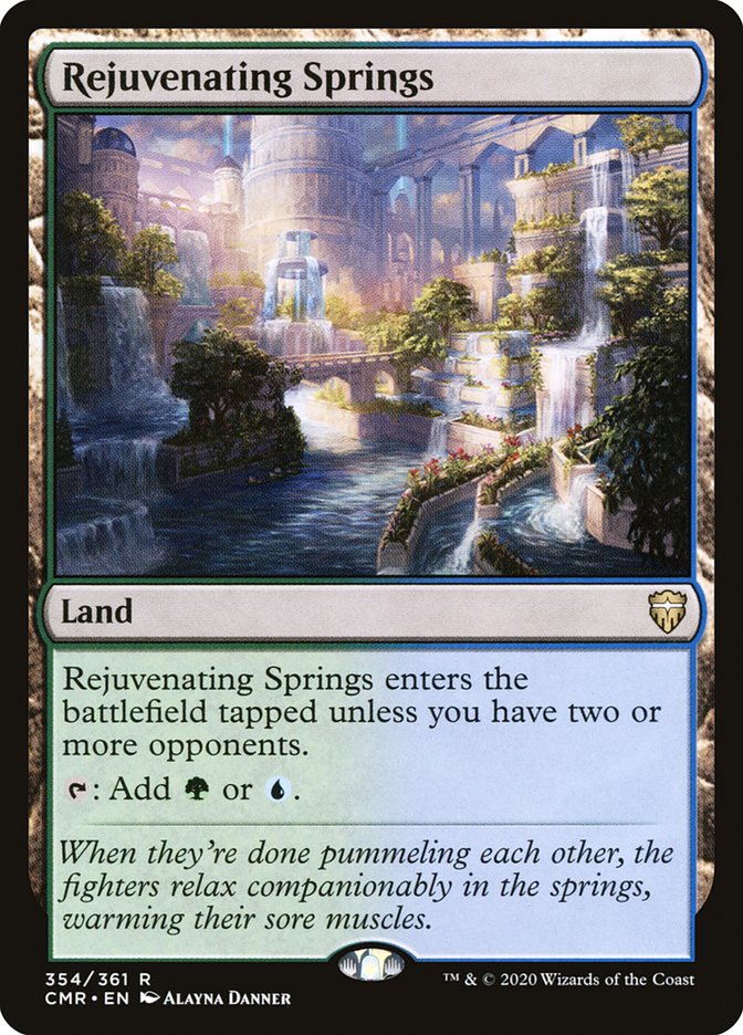 Rejuvenating Springs [Commander Legends] | Odin's Place