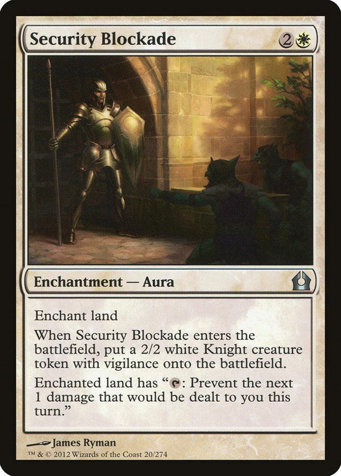 Security Blockade (20) [Return to Ravnica] | Odin's Place