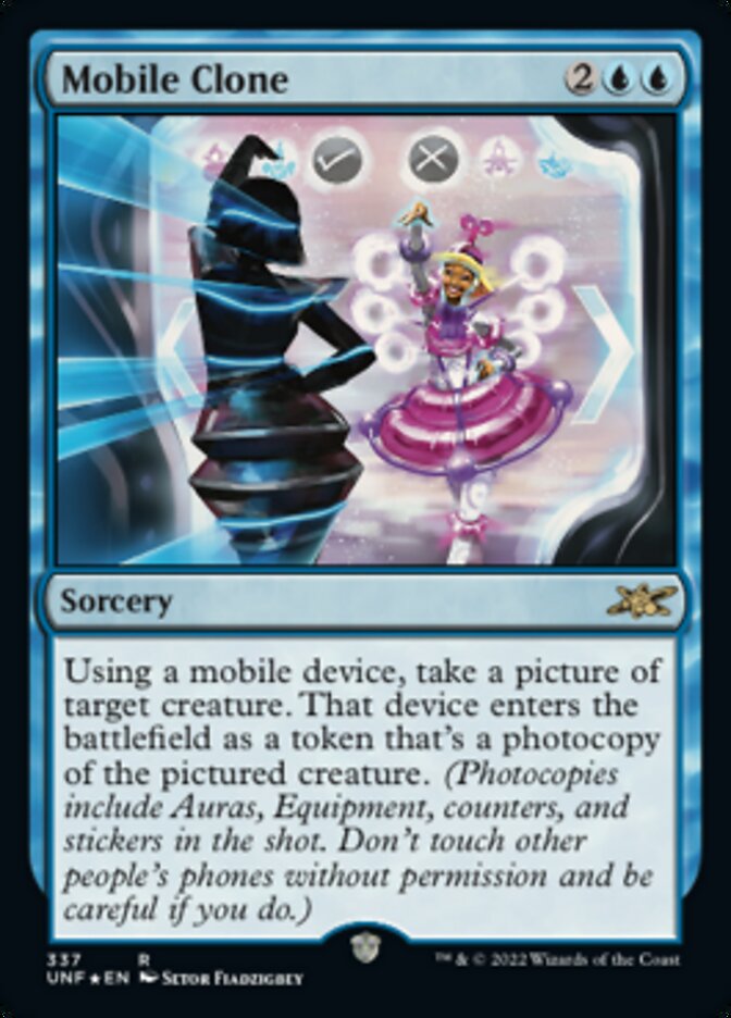 Mobile Clone (Galaxy Foil) [Unfinity] | Odin's Place