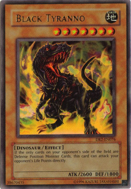 Black Tyranno [DR2-EN076] Ultra Rare | Odin's Place