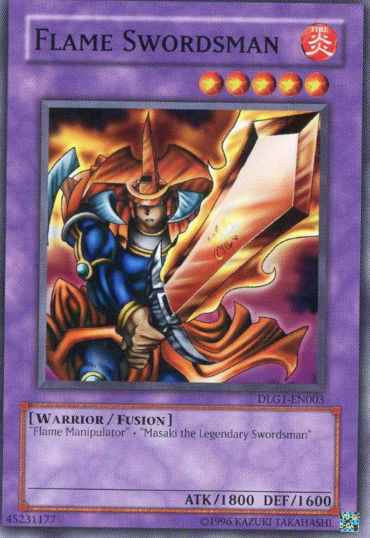 Flame Swordsman [DLG1-EN003] Common | Odin's Place
