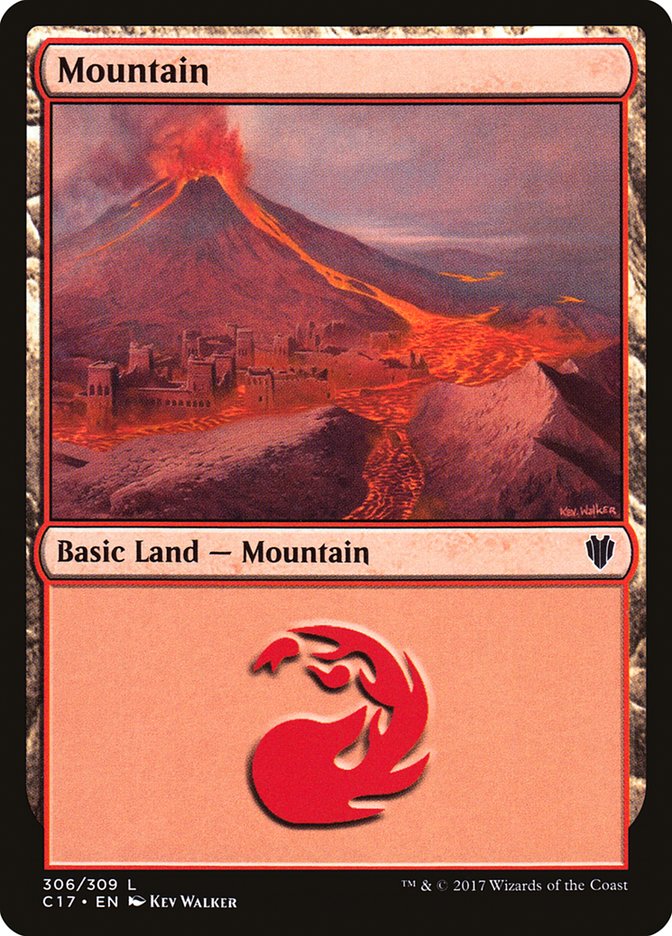 Mountain (306) [Commander 2017] | Odin's Place