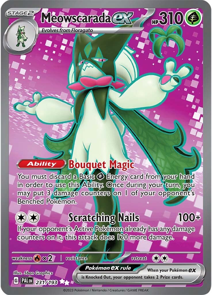 Meowscarada ex (231/193) [Scarlet & Violet: Paldea Evolved] | Odin's Place