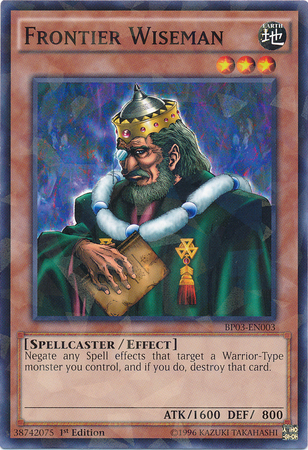 Frontier Wiseman [BP03-EN003] Shatterfoil Rare | Odin's Place