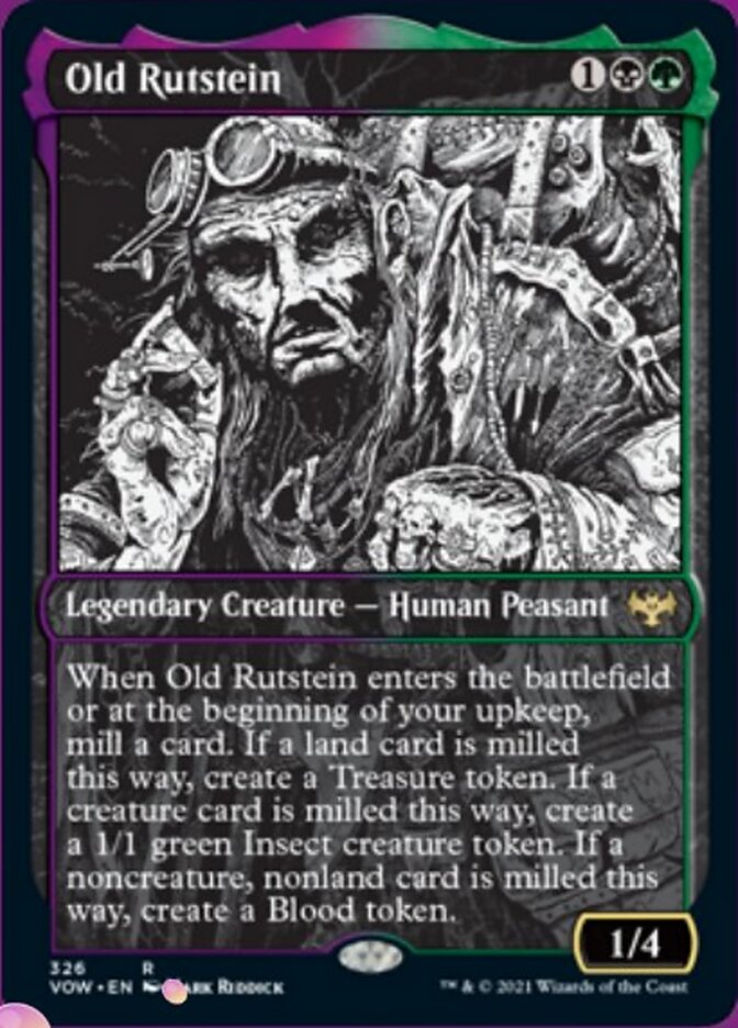 Old Rutstein (Showcase Eternal Night) [Innistrad: Crimson Vow] | Odin's Place