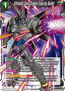 Ultimate Dark Dragon-Slaying Bullet (BT14-140) [Cross Spirits] | Odin's Place