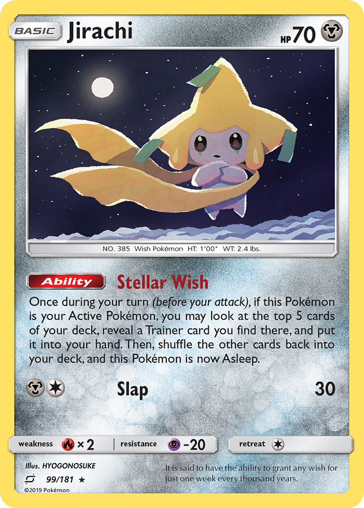 Jirachi (99/181) [Sun & Moon: Team Up] | Odin's Place