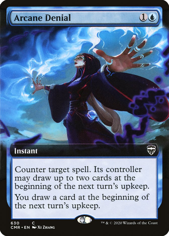 Arcane Denial (Extended Art) [Commander Legends] | Odin's Place