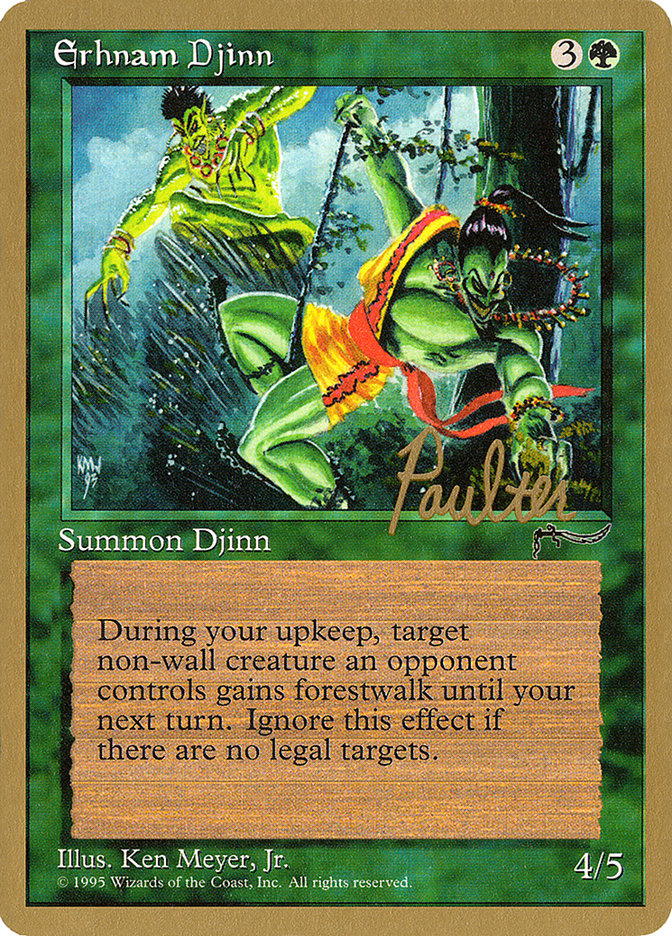 Erhnam Djinn (Preston Poulter) [Pro Tour Collector Set] | Odin's Place
