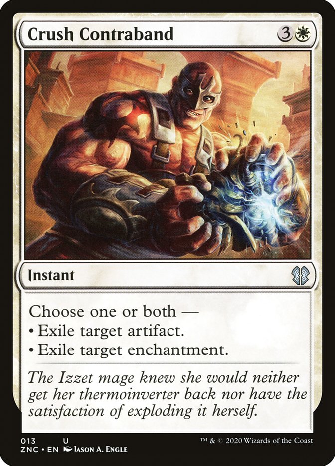 Crush Contraband [Zendikar Rising Commander] | Odin's Place