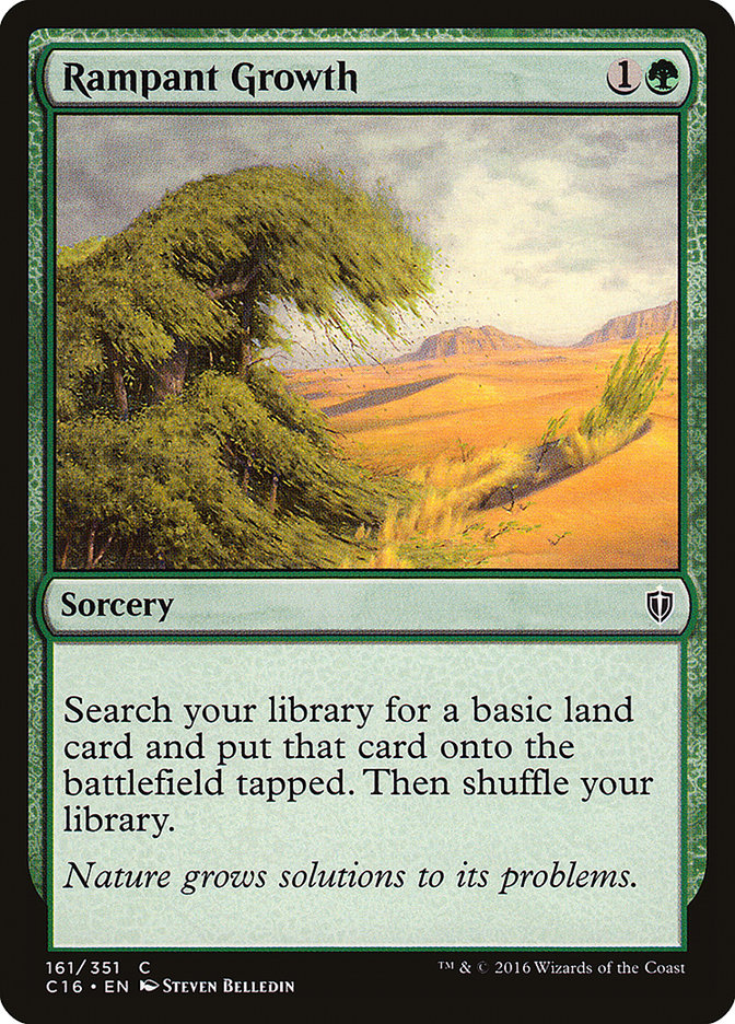 Rampant Growth (161) [Commander 2016] | Odin's Place
