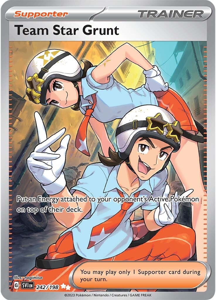 Team Star Grunt (242/198) [Scarlet & Violet: Base Set] | Odin's Place
