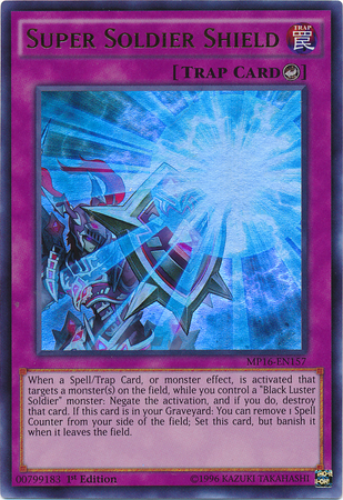 Super Soldier Shield [MP16-EN157] Ultra Rare | Odin's Place