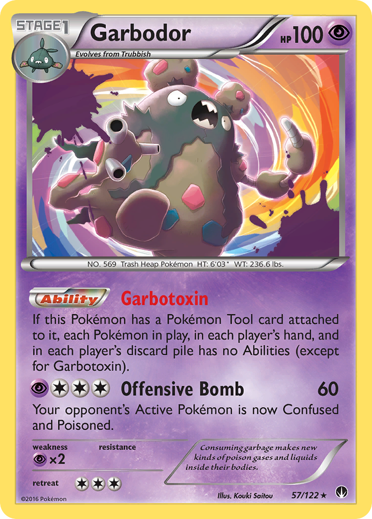 Garbodor (57/122) [XY: BREAKpoint] | Odin's Place
