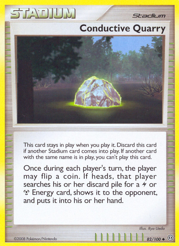 Conductive Quarry (82/100) [Diamond & Pearl: Stormfront] | Odin's Place