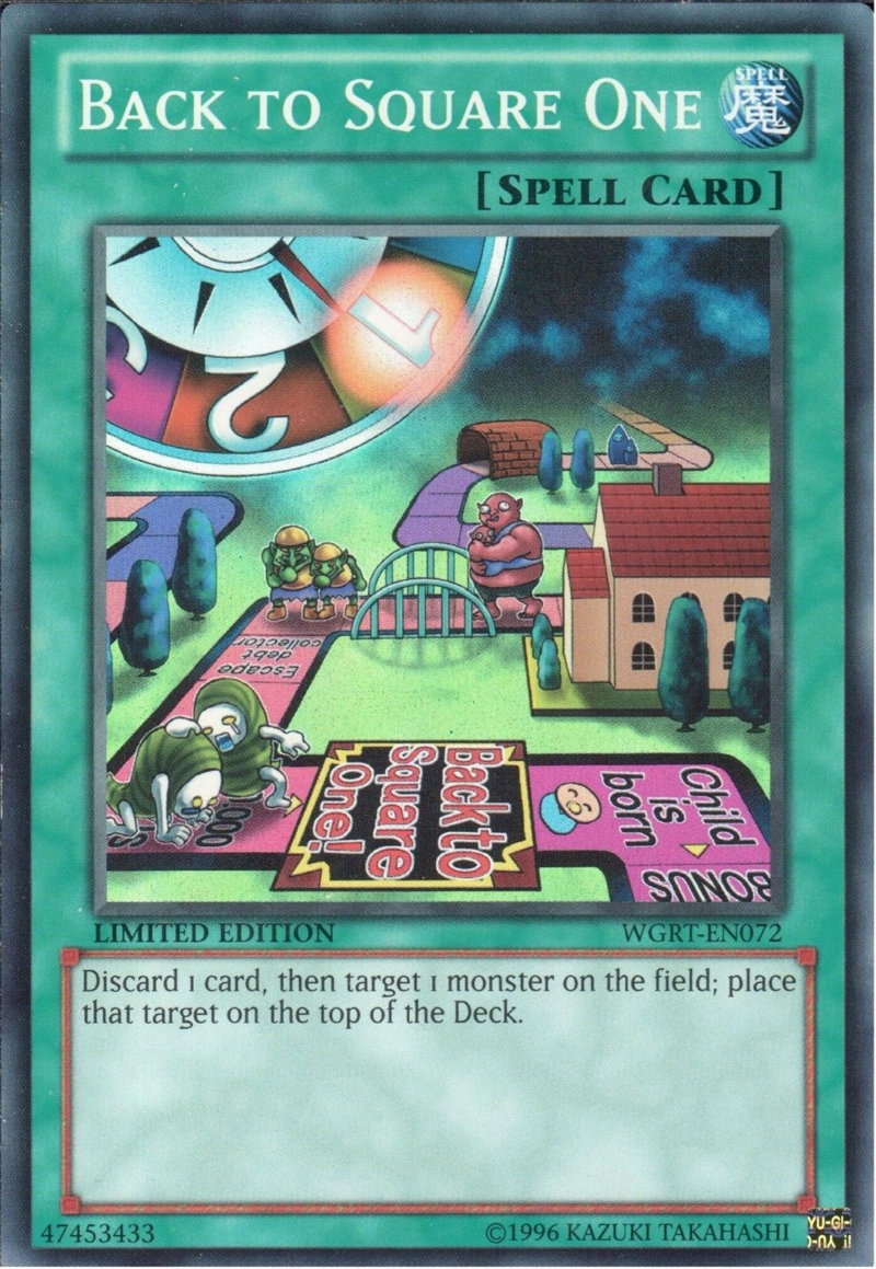 Back to Square One [WGRT-EN072] Super Rare | Odin's Place